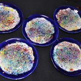 Set of 5 vintage Gaston Gaubier Morvan plates