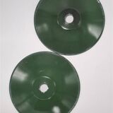 Enamelled sheet metal suspensions