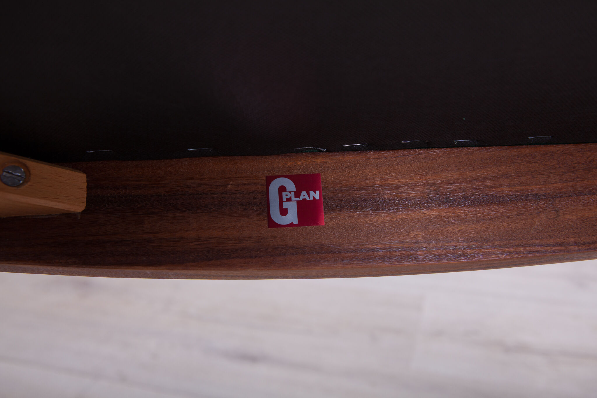 Fabric and teak dining chairs by Victor Wilkins for G-Plan, 1960s, set of 6