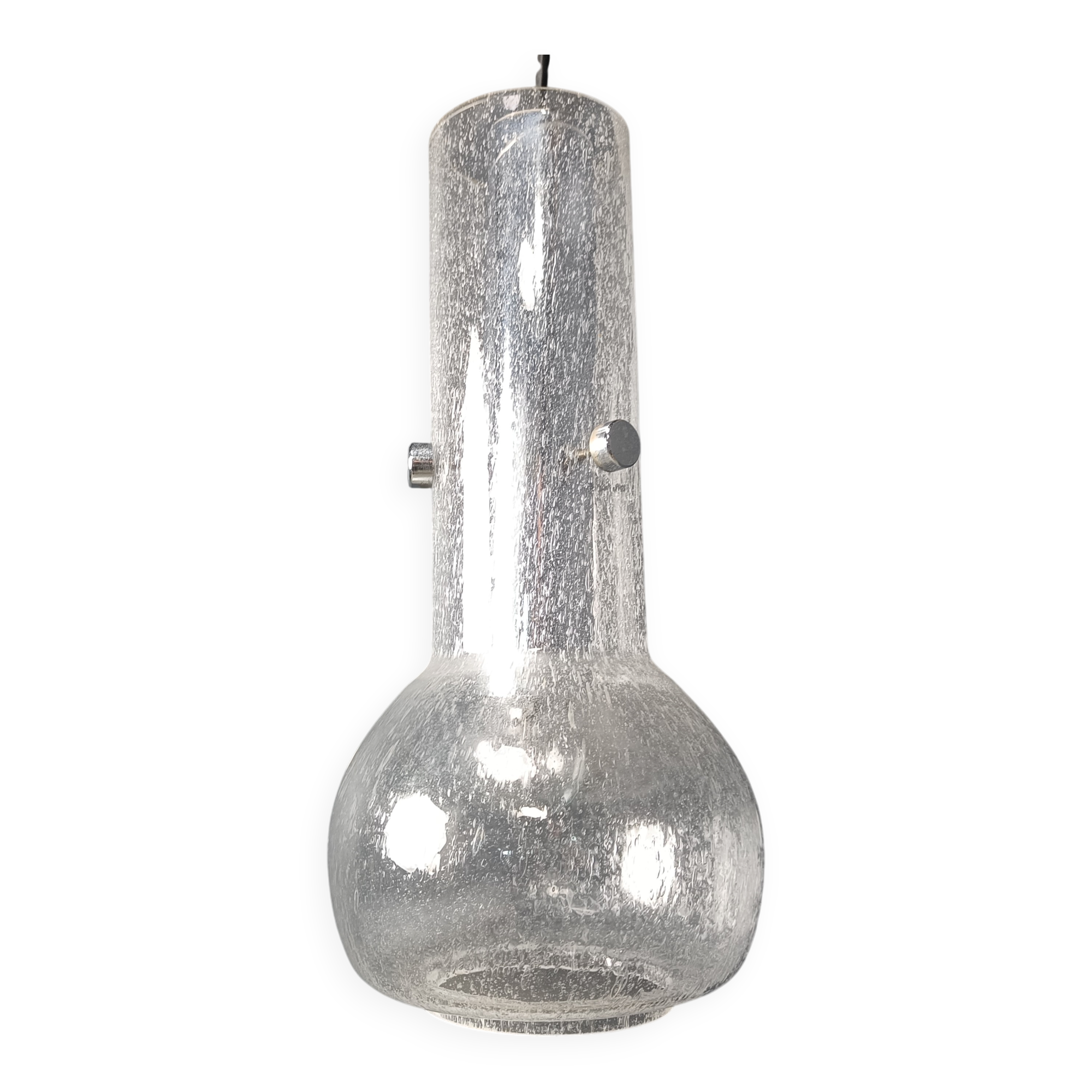 Vintage murano glass pendant light, 1970s