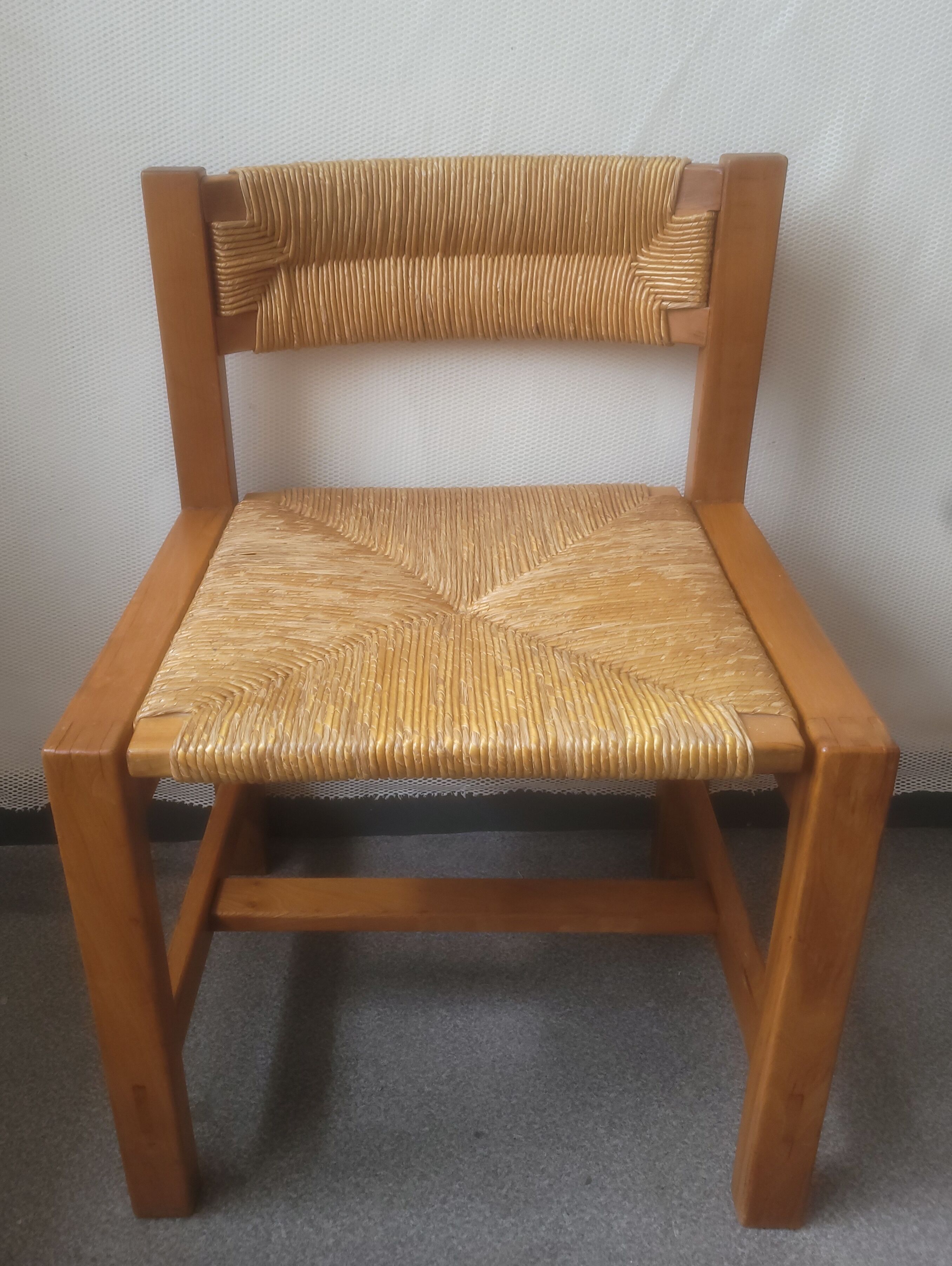 Series of 4 elm chairs and mulched back house revival