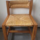 Series of 4 elm chairs and mulched back house revival