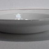 9 assiettes creuses Luxeuil HBCM fleurs et feuillages