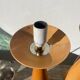 Pair of Scandinavian wooden lamps, 1980s