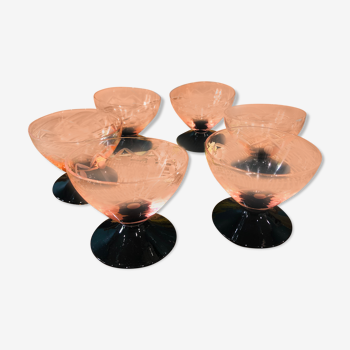 Art Deco liqueur glasses