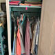Small Parisian wardrobe with mirror