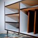 Meuble vintage hifi platine vinyle / buffet rangement bois