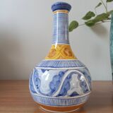 Vintage ceramic vase signed Colette - Riviera / Primavera style