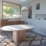 Roche Bobois travertine table