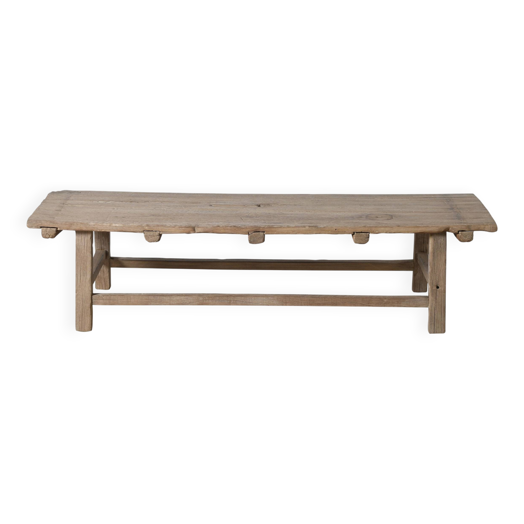 Zhuomian – Coffee table with an antique elm top no. 2