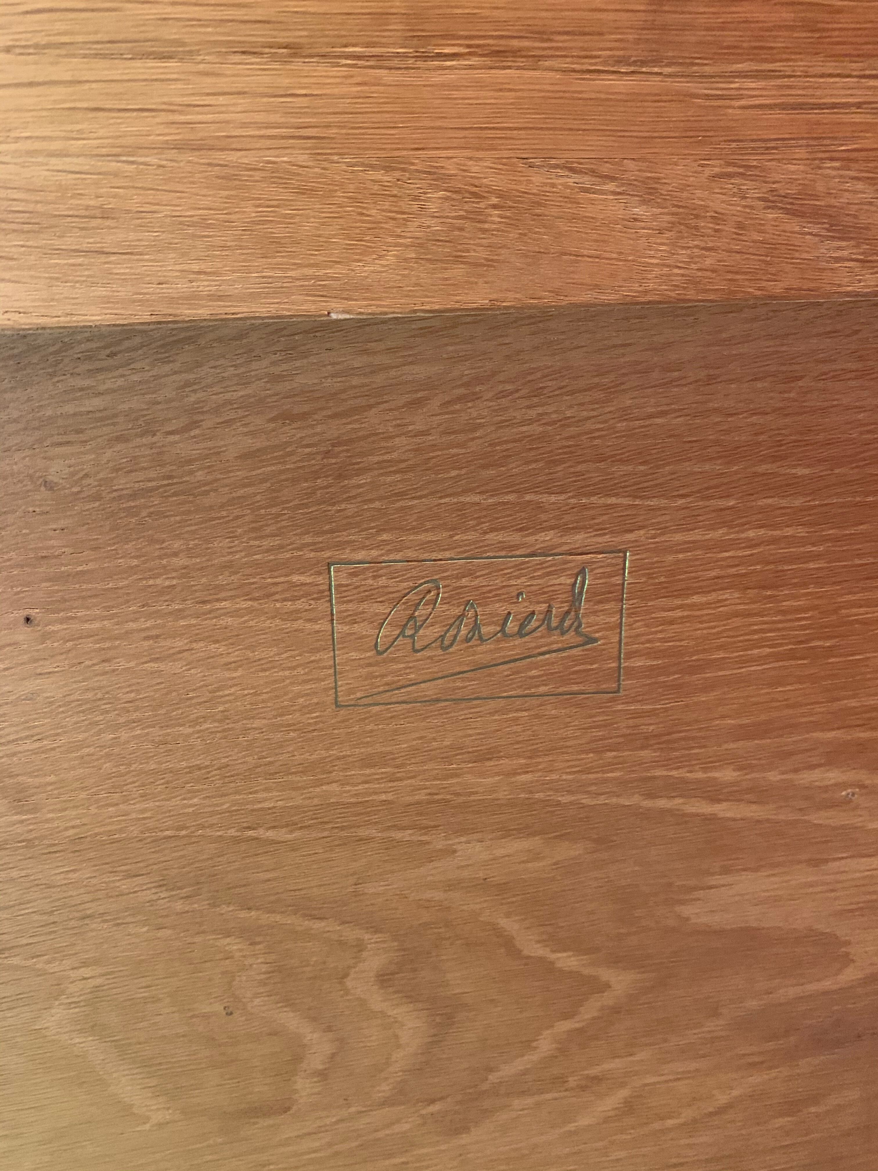 Vintage writing desk by René Jean Caillette
