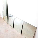 Set of five old mirrors of different sizes around 1900