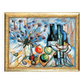 Composition expressionniste originale de Jean Ducasse. France, année 1950