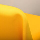 Giancarlo Piretti Alky Lounge Chair in Yellow Fabric for Anonima Castelli