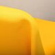 Giancarlo Piretti Alky Lounge Chair in Yellow Fabric for Anonima Castelli