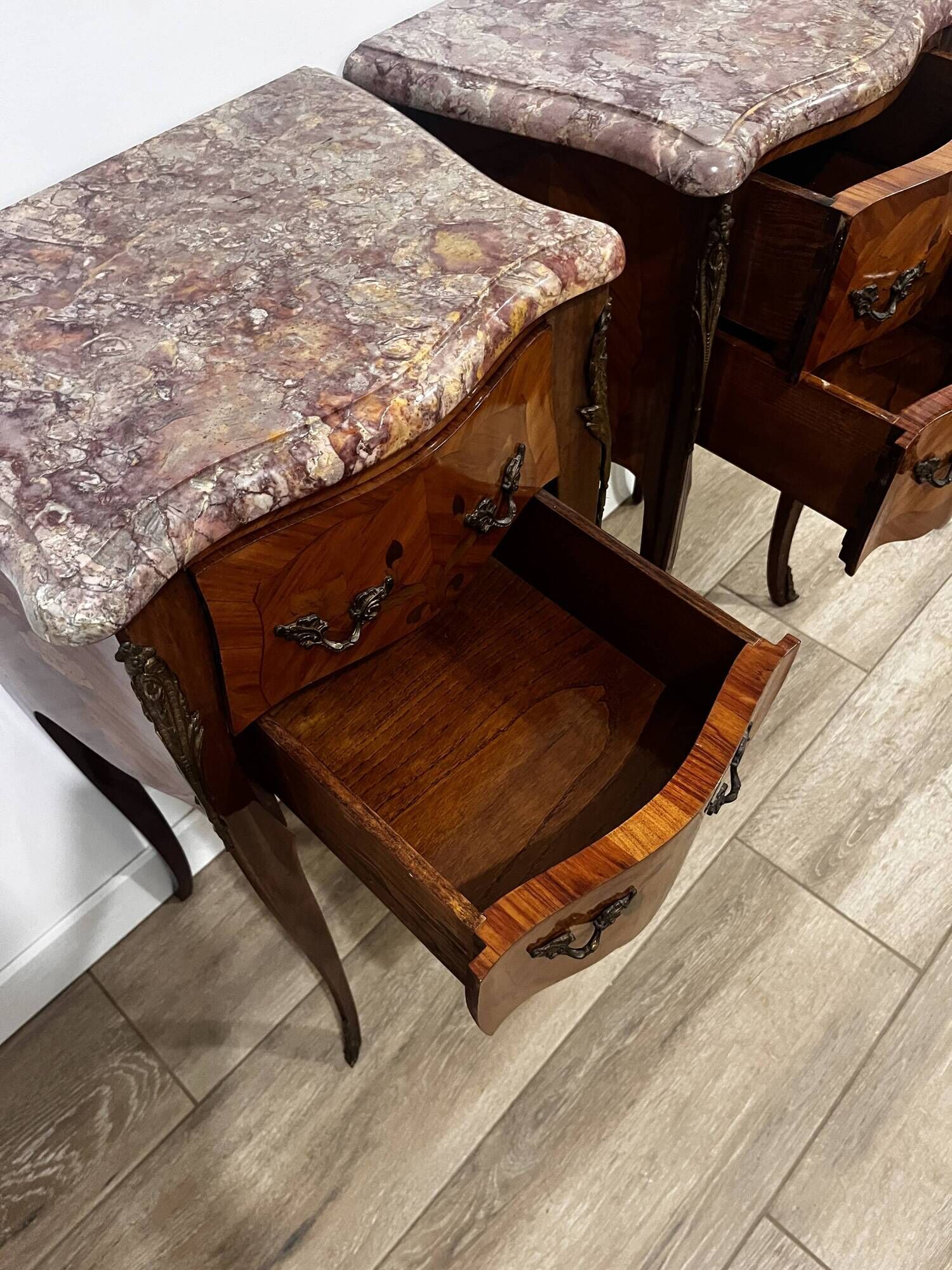 Pair of Louis XV bedside tables
