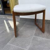 70s Scandinavian style stool or ottoman