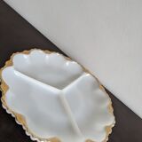 Vintage opaline servant with gilding