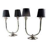 Pair of Art Deco lamps
