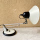 Aluminor articulated desk lamp France vintage 70s