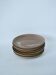 Set of 6 mix dessert plates in enamelled stoneware 1970