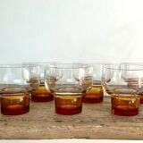 6 vintage luminarc cups