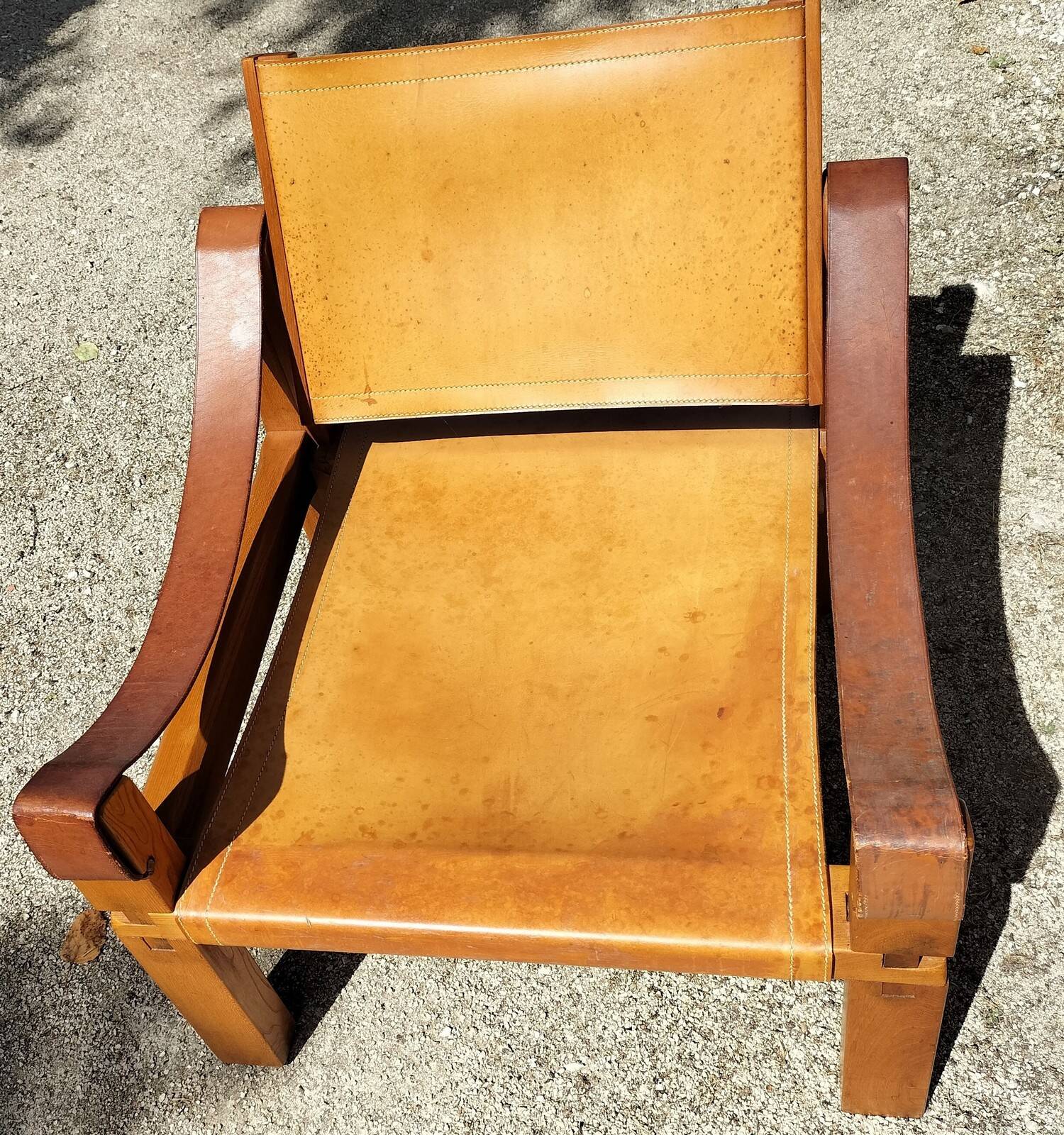 Pair of Lounge Armchairs S10 "Sahara" (Range X) by Pierre Chapo