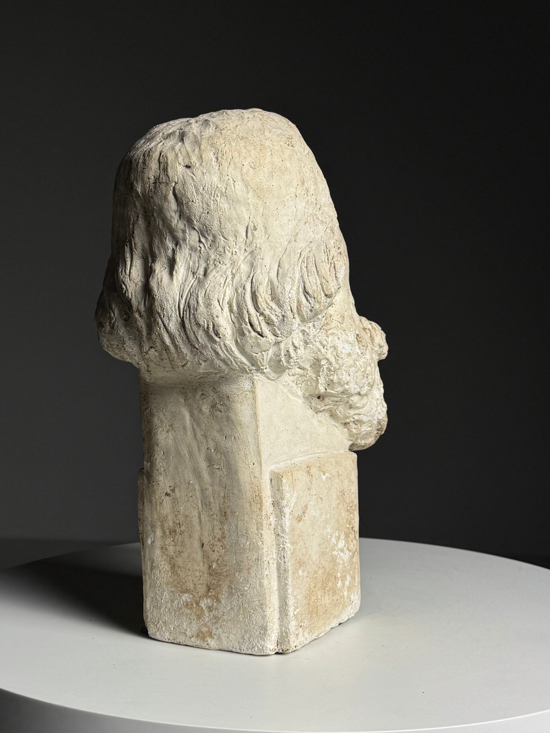 Plaster bust classic head