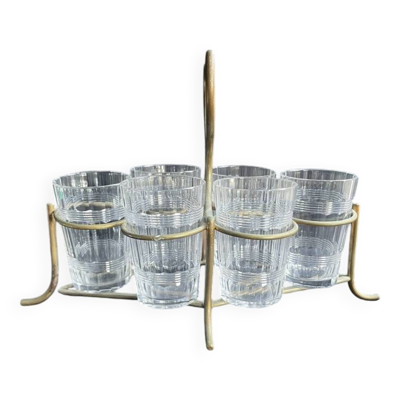 Service de 6 verres à liqueur Baccarat Chicago