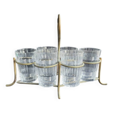 Service de 6 verres à liqueur Baccarat Chicago