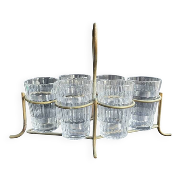 Service de 6 verres à liqueur Baccarat Chicago