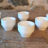 6 Vintage 1960s Prisunic Egg Cups