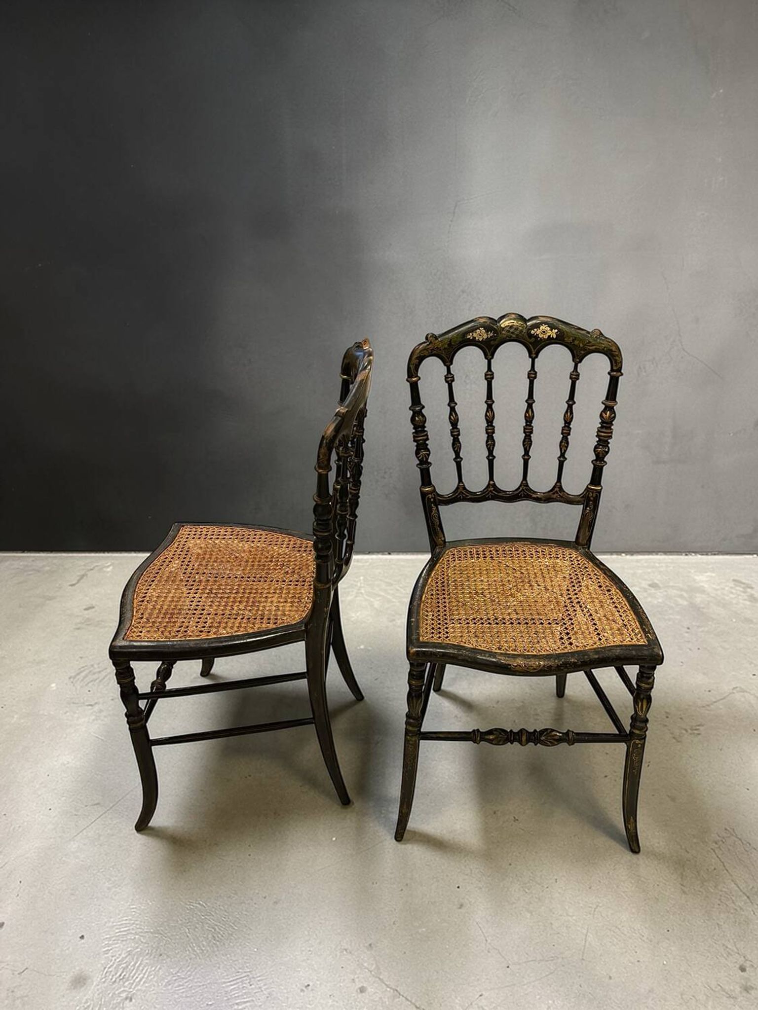 Paire de chaise Napoléon III