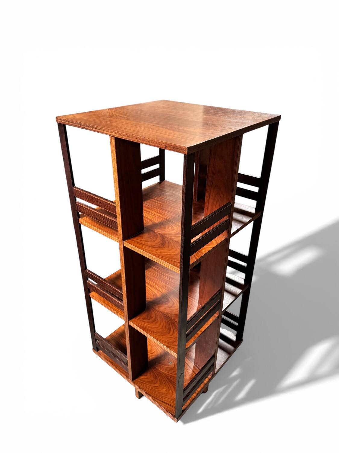 Scandinavian rotating bookshelf - 1970s