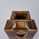Mid Century Czech Brown Ceramic Vase Ditmar Urbach, 1960's.