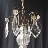 Old chandelier with tassels