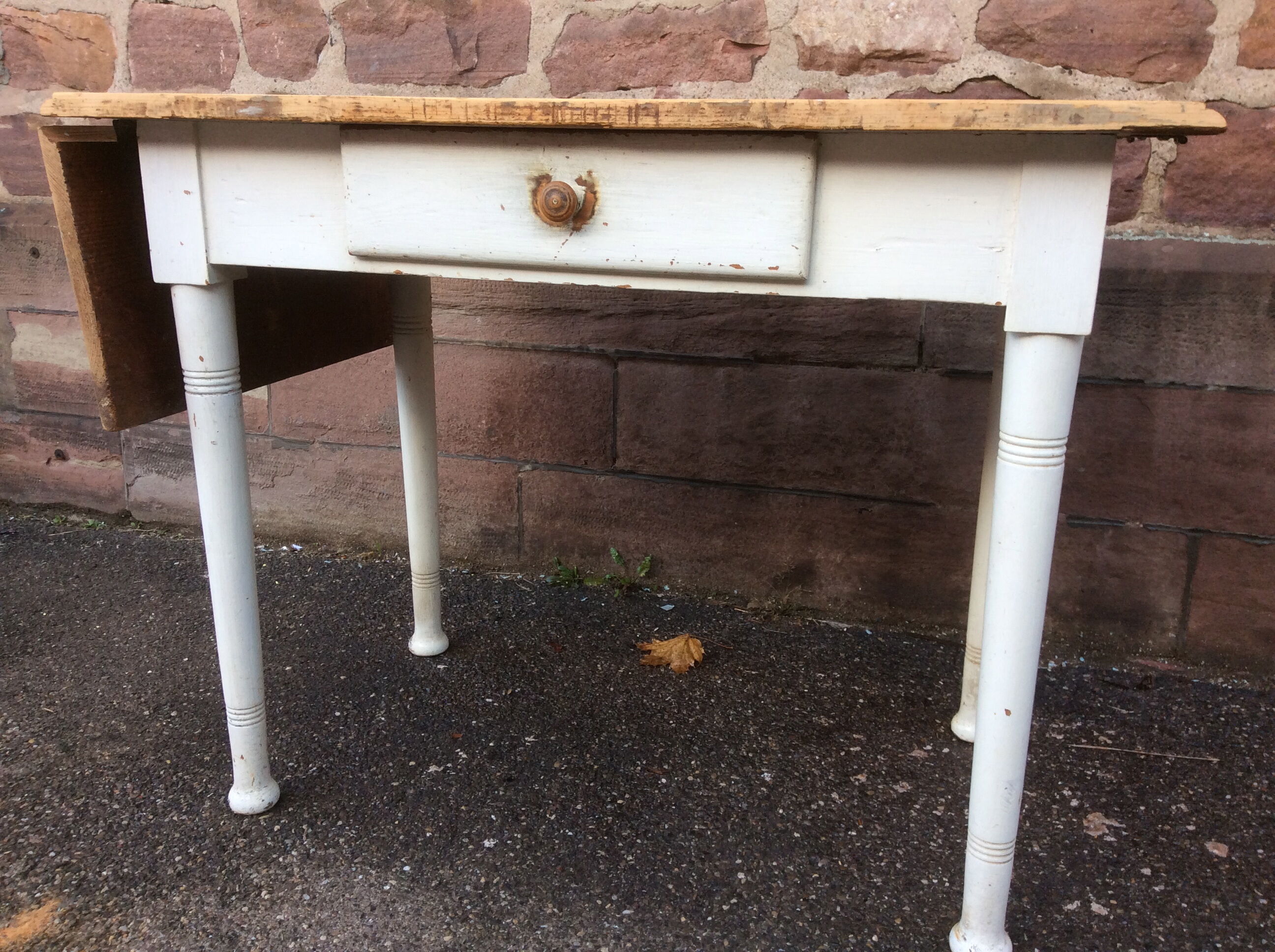 Small farm table or bistro vintage 1920