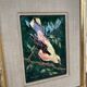 Emaux de Limoges, "Le Loriot", signed by master enameler Christiane Dujardin, 1950s-1960s
