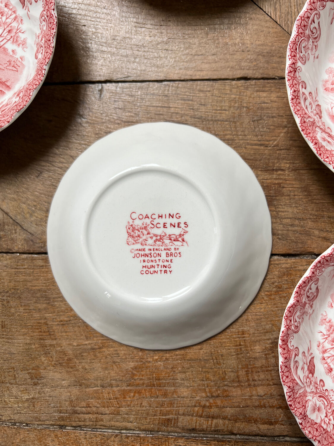 Johnson Brother Bros English porcelain cups