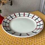 Lou Basquez St Amand art deco flat serving plates