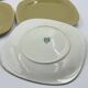 Lot de 4 assiettes Boch La Louvière – Séduction – Années 60