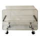 Hi-fi TV unit - coffee table in plexiglass by D. Lange, Roche Bobois 1970