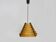 Scandinavian pendant light by Linus Bopp Limbach in pine slats. 1960s