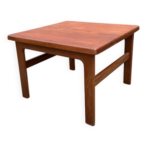 Table basse en teck du milieu du