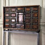 Cabinet in blackened wood and blond tortoiseshell, Italy, late 17th century