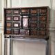 Cabinet in blackened wood and blond tortoiseshell, Italy, late 17th century