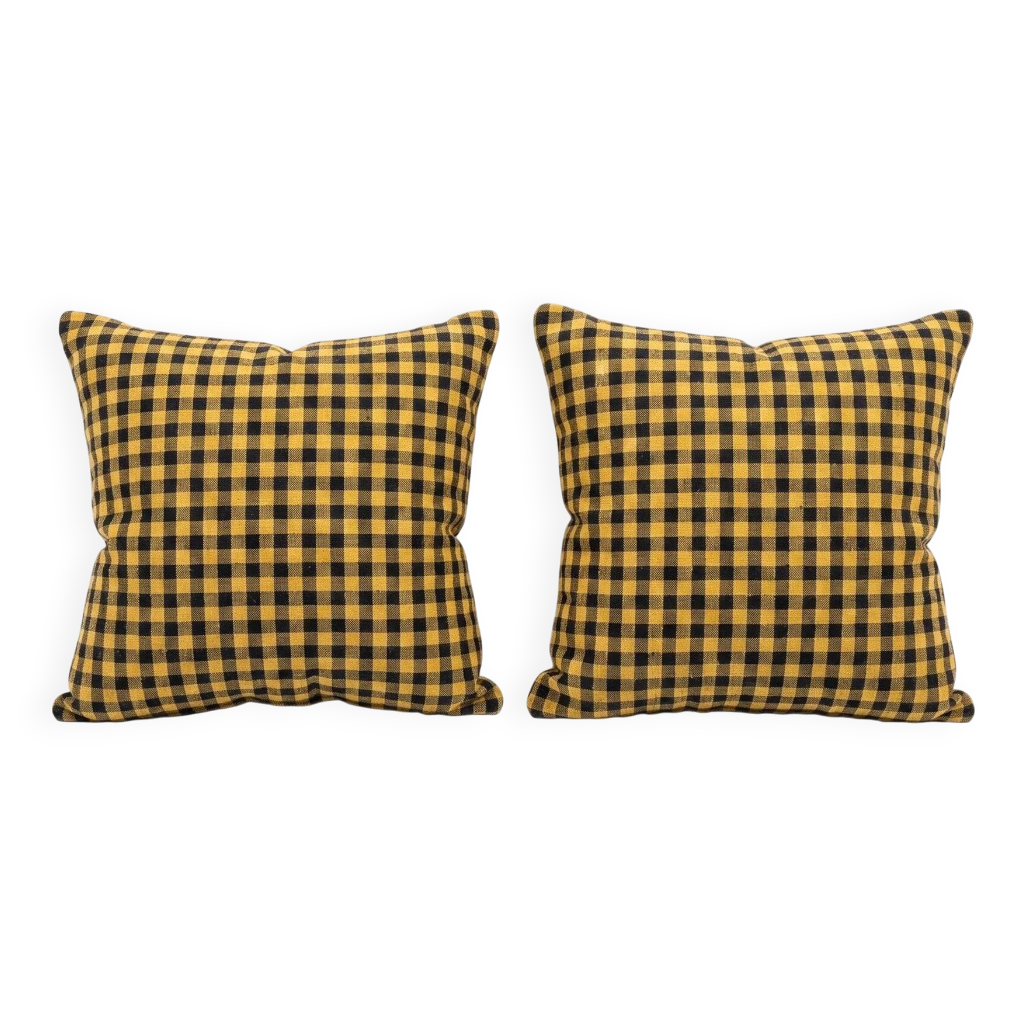 Set of 2 vintage kilim cushion covers 41x41 cm