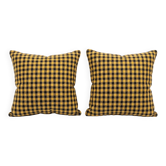 Set of 2 vintage kilim cushion covers 41x41 cm