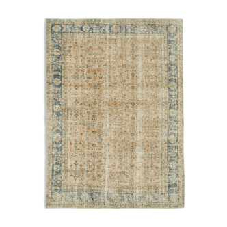 Tapis vintage beige grande surface 326 x 228 cm