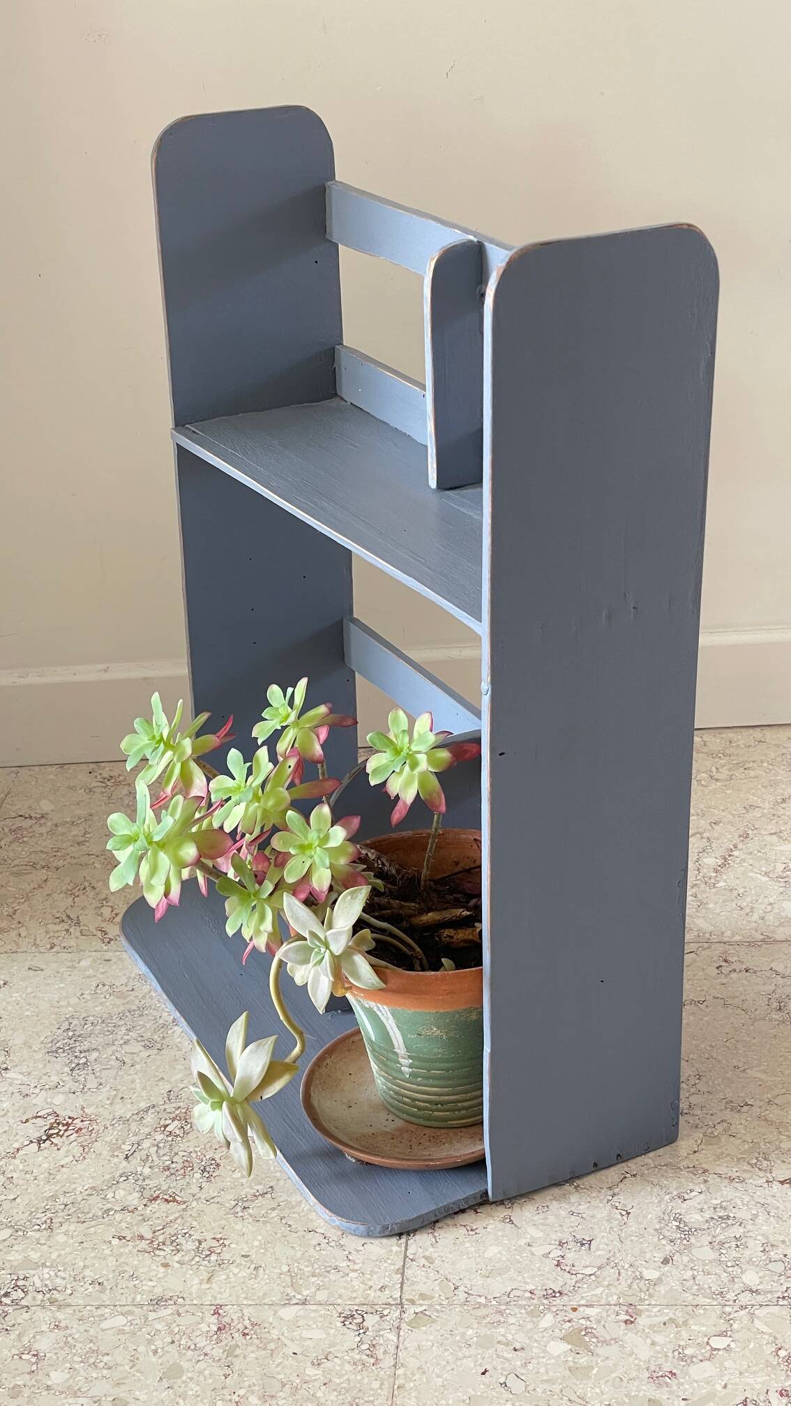 Vintage Wooden Wall Shelf
